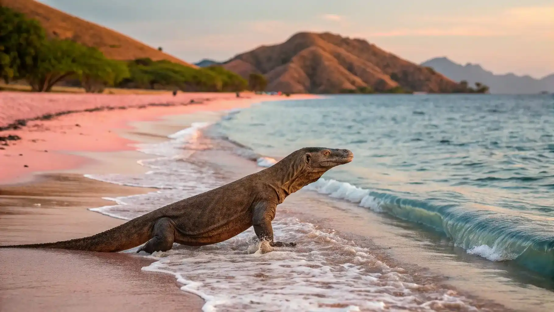 Rinca, Padar and Pink Beach: Classic Komodo Route