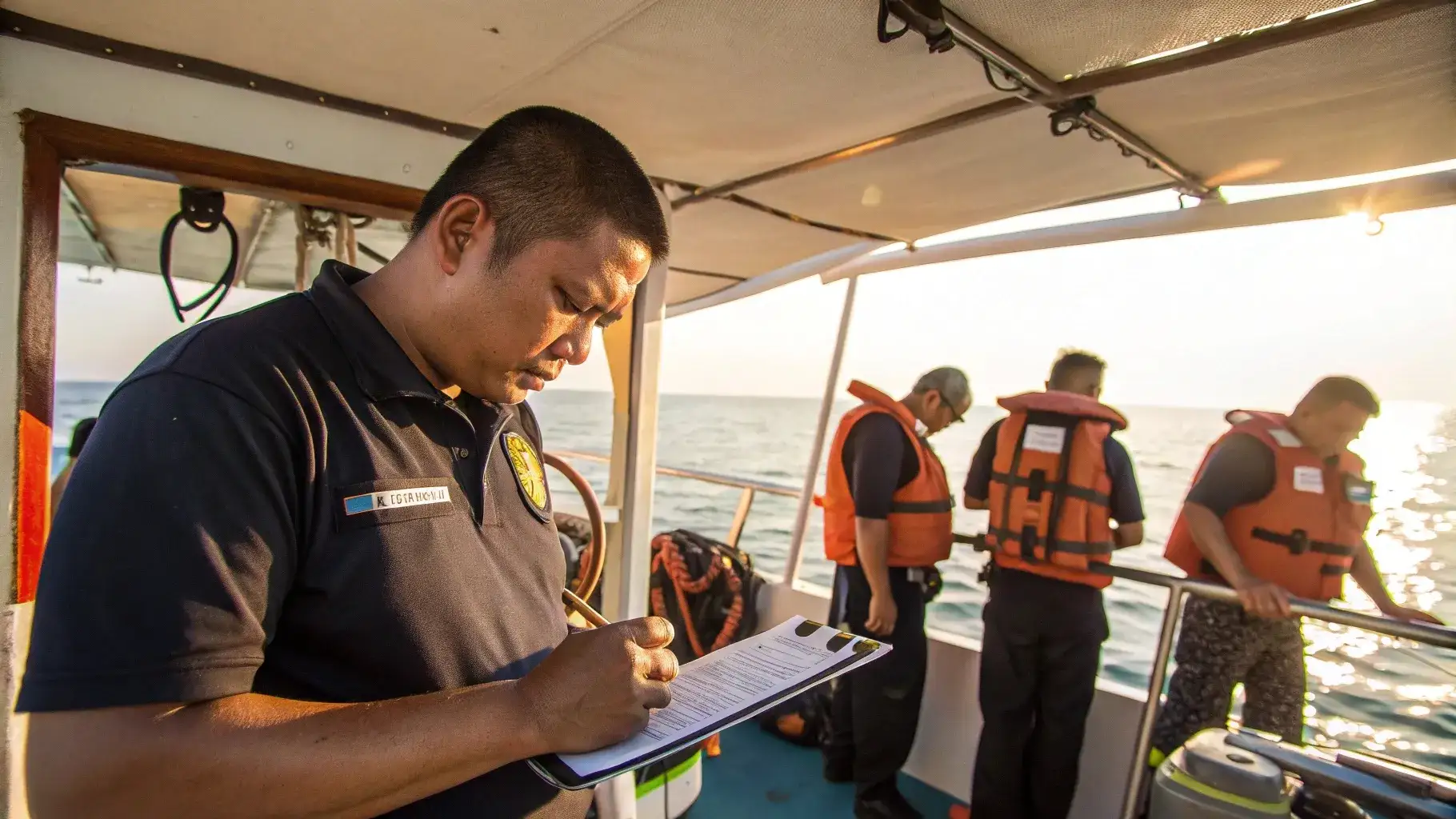 Boat Safety Check on Phinis Boat Management Service